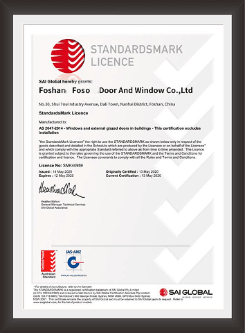 Edificio Fenso con certificación ISO 9001